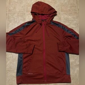 Layer 8 Men's Red and Gray Performance Jacket